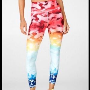 Fabletics Define Power hold high waisted 7/8 leggings size XS